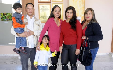 09022015 Naim, Ximena, Carlos, Haydeé, Delia y Mireya.