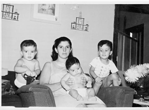 08022015 BenjamÃ­n Arande en Xochimilco en la Cd. de MÃ©xico en 1952.