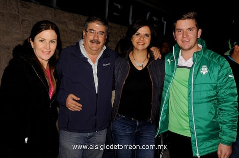 11022015 Verónica, Jorge, Cristy e Iñaqui.