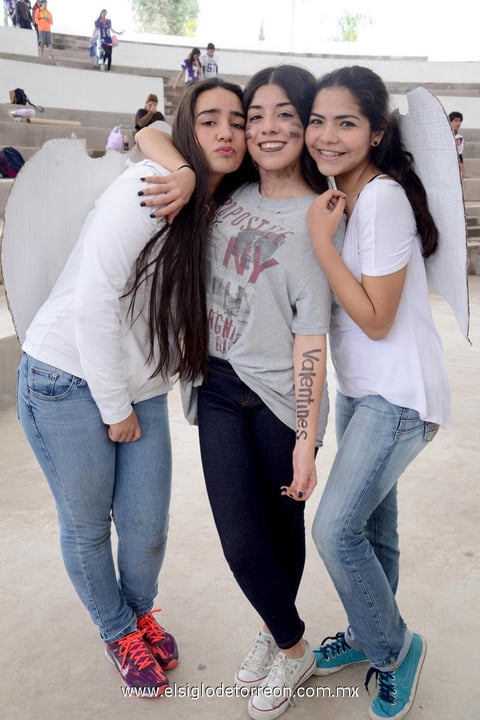14022015 Andrea, Mafer y Cristy.