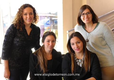17022015 Laura, Elia, Giovanna y Gaby.