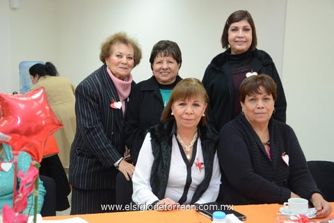 17022015 Alma, Lupita, Elsa, Gloria y María de la Luz.