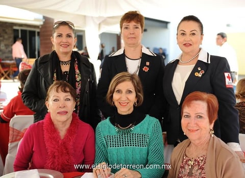 16022015 Carmelita, Cecy, Jesu, Magali, Alma y Cristy.