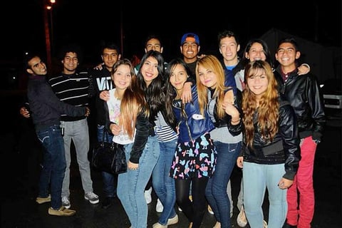 En el cumpleañosos de Pamela Galindo.