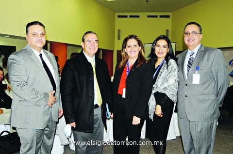 15022015 Jorge Emilio Murra, Marcelino Covarrubias, Isabel Torres, Claudia Liliana Martínez y Gilberto Cordero.