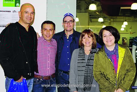 15022015 Sergio, Luis, Memo, Cony y Biby.