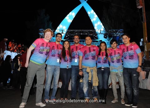 23022015 Juan Pablo, Ramiro, Clara, Rodrigo, Kike, Faby, Luis Enrique y Alfredo.
