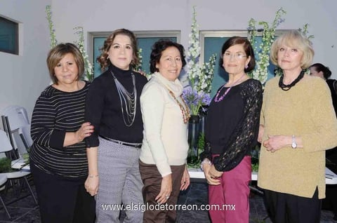 24022015 Elizabeth, Consuelo, Amelia, Blanca y Alicia.