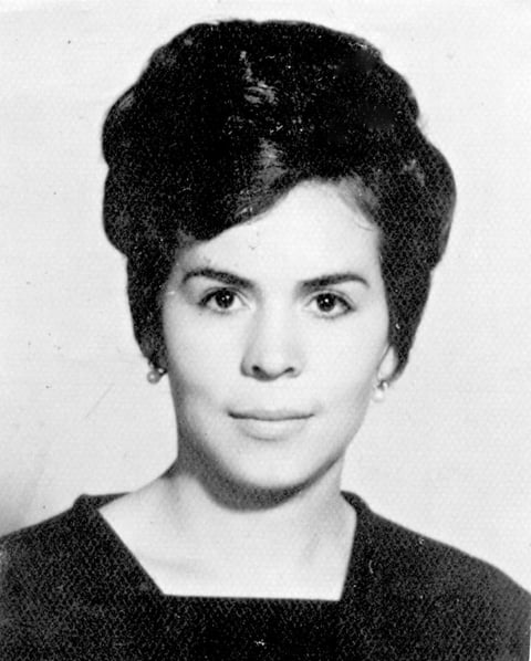 22022015 Maestra Gloria Estela GÃ³mez Flores (f), hace varias dÃ©cadas.