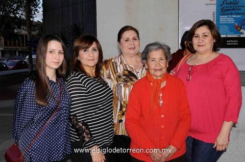 25022015 Ilse, Elsa, Blanca, Elsa y Teresa.