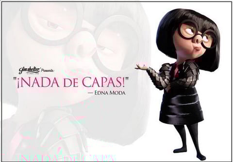 El famoso personaje de Edna Moda y su postura contra las capas salió a relucir.