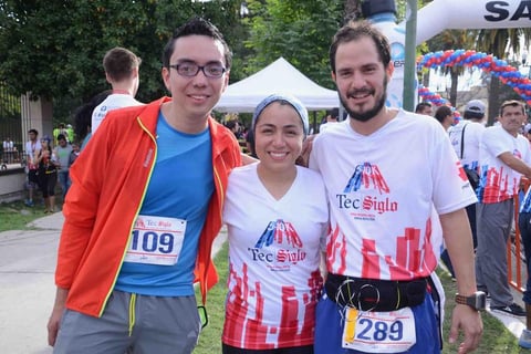 Juan, Ale y Daniel.