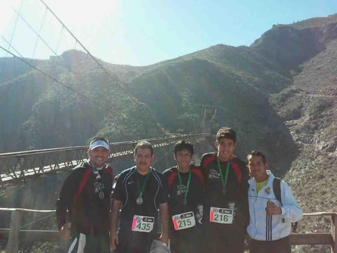 David, Jesús, Ricardo y Gustavo.