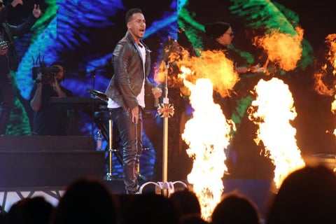 Romeo Santos arrasó en el Festival Internacional de la Canción de Viña del Mar.