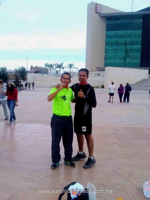 27022015 CORREDORES.  Gustavo y David.