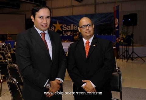 03032015 EN RECIENTE EVENTO.  Israel y Víctor.