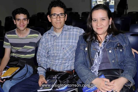 03032015 Leonardo Salazar, Iván Salazar y Wendy Ceniceros.