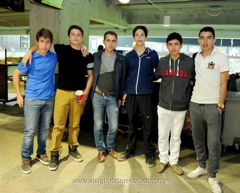 07032015 Rodrigo, Israel, Benjamín, Andrés, Eduardo y Diego.