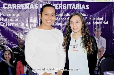 08032015 EXPO UNIVERSIDAD.  Valentina y Yessica.