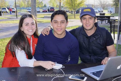 08032015 José Torres, Rodrigo Romo y Rodrigo Vargas.