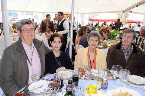 11032015 Alma Luna, Jesús Quintero y Alfredo de la Parra.
