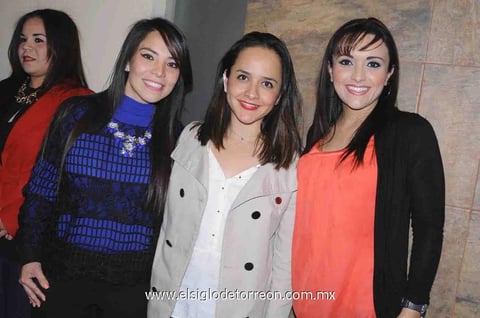 13032015 Claudia Juárez, Victoria Rodríguez y Nora Barajas.