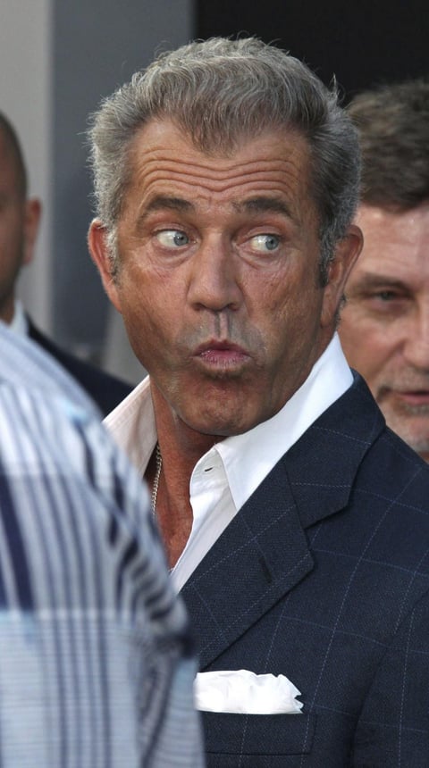 El actor estadounidense Mel Gibson insultó a un oficial y tuvo que disculparse públicamente.