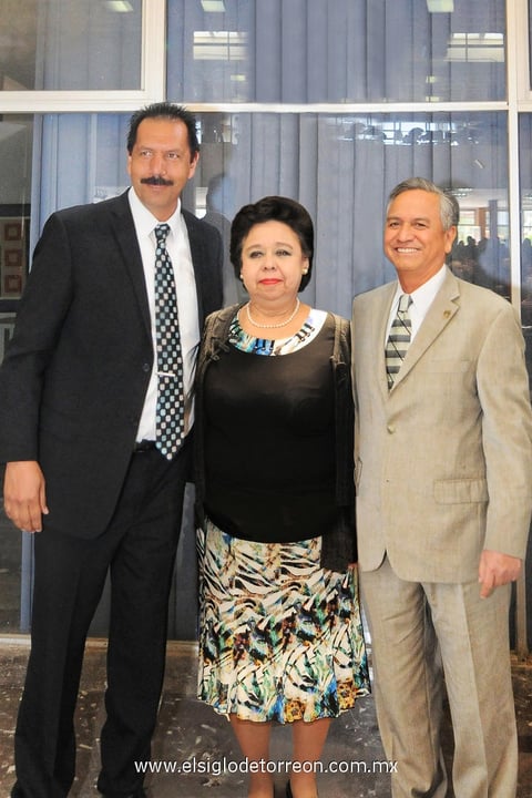 14032015 Dr. Jesús Valenzuela, Dra. Rosa María Guzmán Cedillo y M.C. Carlos Efrén Ramírez C.
