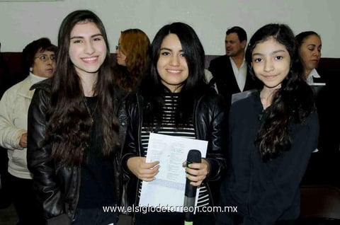 14032015 Romina, Ruth y Fernanda.