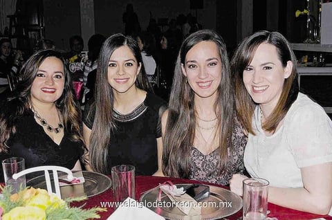 17032015 Dafne Muruaga, Pilar Martínez, Marcela Marín y Marina Garza.