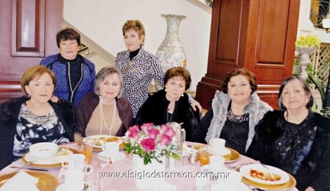 16032015 Marcela, María Eugenia, Pilar, Lety, Lupe, Zaira y Magaly.