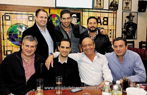 16032015 Juan, Óscar, Jos, Neto, Pablo, Ramón y Luis.