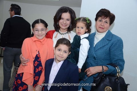 19032015 Astrid, Astrid, Emilio, Isabela y Cuquis.