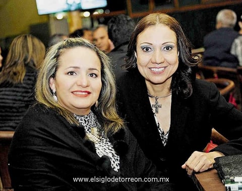 19032015 EN AMENA VELADA.  Alejandra y Leny.