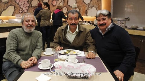 23032015 Jesús Luna, Salvador Nava y Gabriel Guerrero .