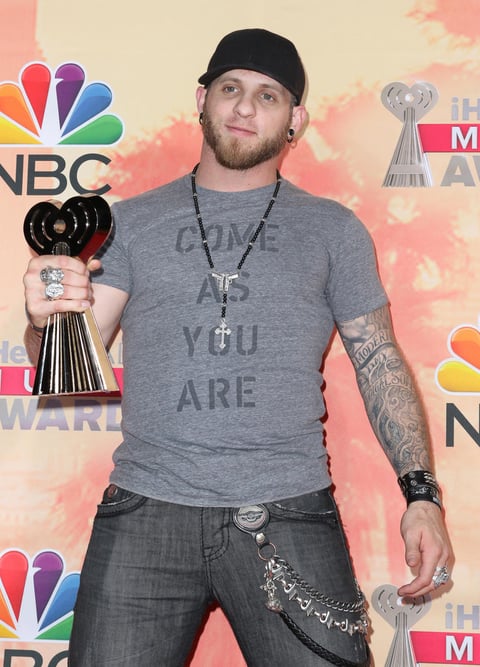 Brantley Gilbert resultó ganador en la categoría Renegade.