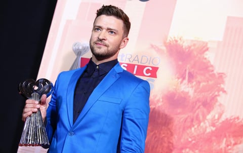 Justin Timberlake fue reconocido con el Premio Innovador iHeartRadio 2015 por sus logros como artista.