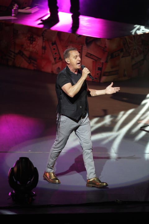 Franco conquistó con temas como Te amo y Tú de qué vas.