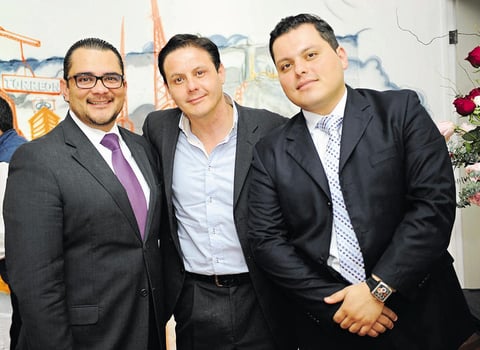 Gabriel, Carlos y Cristian.
