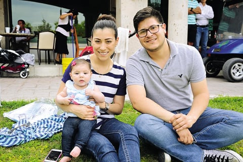 Aurora, Ale y Fernando.