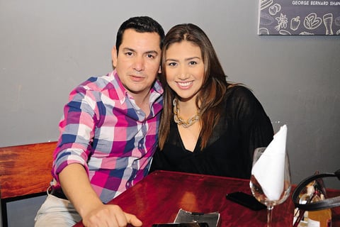 Ángel y Giselle.