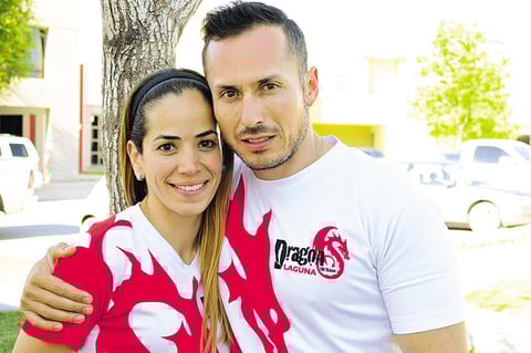 Roberta y Christian.