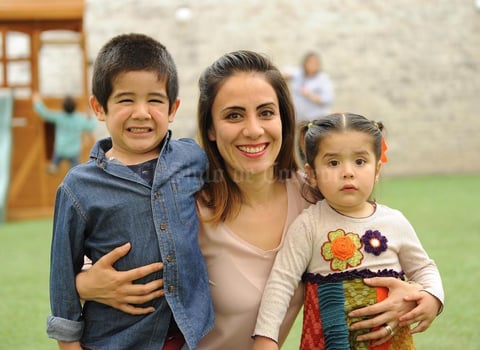 Bernardo, Ana y Luisa.
