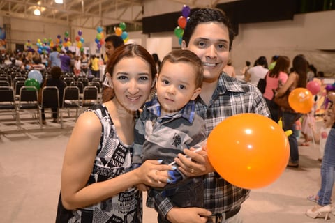 Verónica, Christian y Jaime.