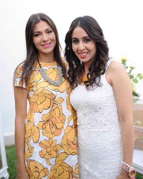 Cristina y Lily.