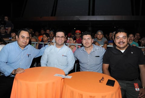 Jorge, Diego y Steven.