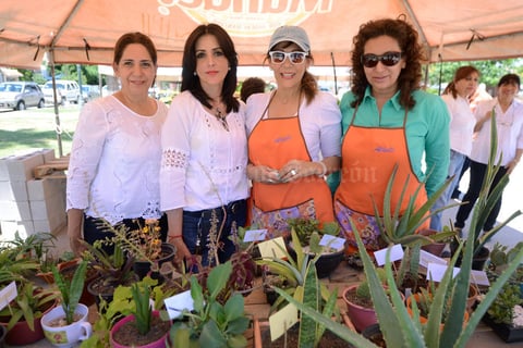 Cuquis, Rosy, Maco y Yola.