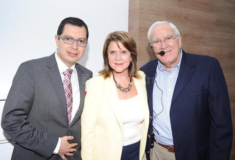 Carlos, Susana y Constantino Jiménez.