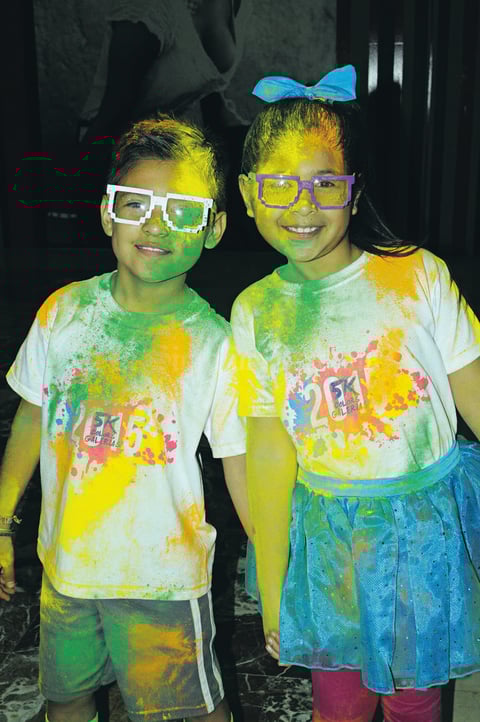 COLOREADOS.  Daniel y Abril.