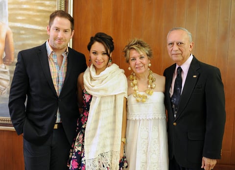 Bobby, Malena, María Magdalena y Carlos.